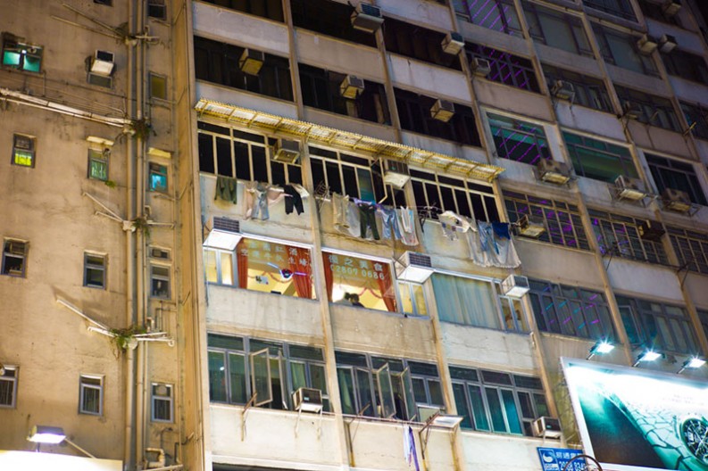 Chungking Mansions of Hong Kong, China.
