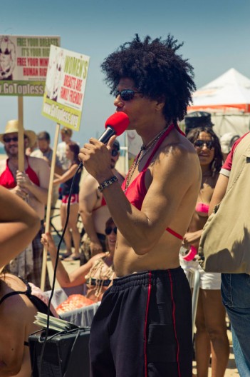 National GoTopless Day Venice Beach LA 2011