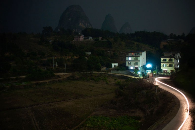 Yangshou at Night, China