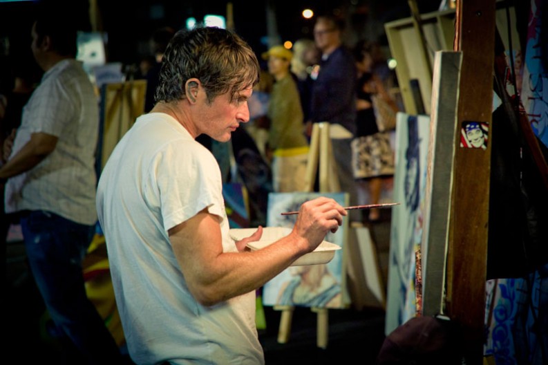 Venice Beach, LA. VAC. Venice Art Crawl 1st Birthday.